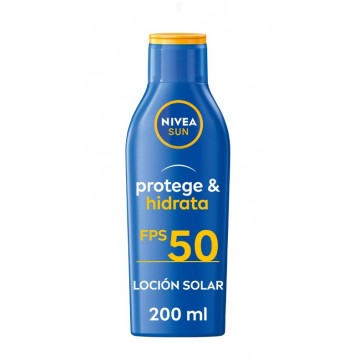 nivea sun leche protege & hidrata f50 200 ml.