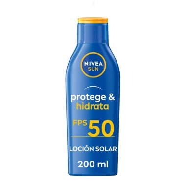 nivea sun leche protege & hidrata f50 200 ml.
