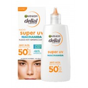 Delial 40 ml fluido facial anti-imperfecciones niacinamida spf 50+