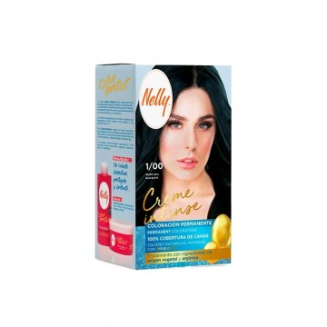 Nelly tinte creme intense 1/00 negro azulado