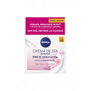 Nivea Face Crema Nutritiva Día 50 ml FP-30 piel seca y sensible