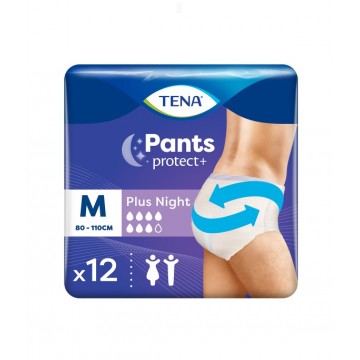 Tena Pants Plus Night talla M 12 uds