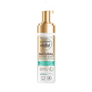 delial 200 ml. autobronceador natural espuma