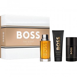 Boss The Scent him edt 100 ml + deo stick 75 ml + gel 100 ml