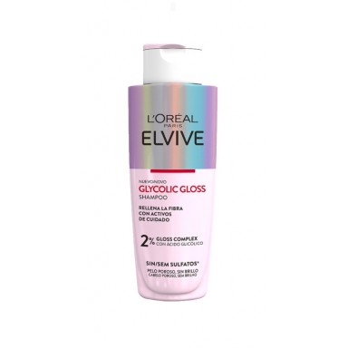 Elvive champu 400 ml glycolic gloss