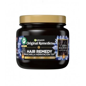 Garnier original remedies mascarilla 340 ml carb&oacute;n magn&eacute;tico