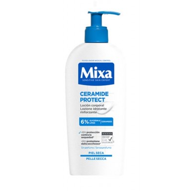 Mixa locion corporal ceramide protect 250ml dosificador piel seca