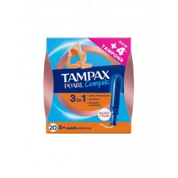 Tampax Pearl compak superplus 20 uds.