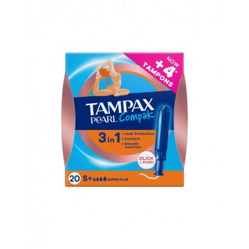 Tampax Pearl compak superplus 20 uds.