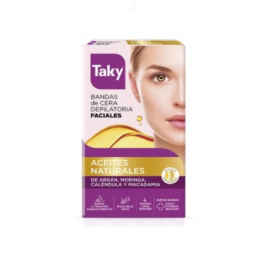 taky bandas faciales 16 uds. aceites naturales