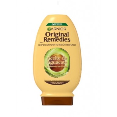 garnier original remedies acondicionador 250 ml aguacate/karite