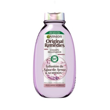 garnier original remedies champu 400 infusion de agua de arroz
