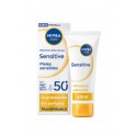 nivea crema facial sensitive F50+ 40 ml.