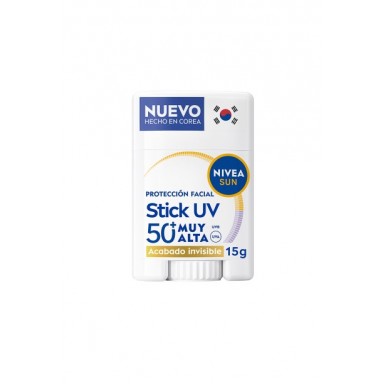 Nivea sun protector solar stick uv satin spf 50+ 15gr