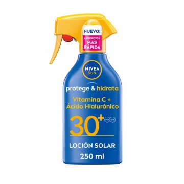 nivea sun f30 250 ml. spray pistola