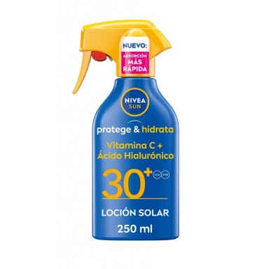 nivea sun f30 250 ml. spray pistola