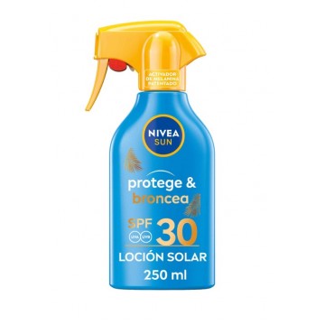 nivea 250 ml pistola protege & Broncea spf 30