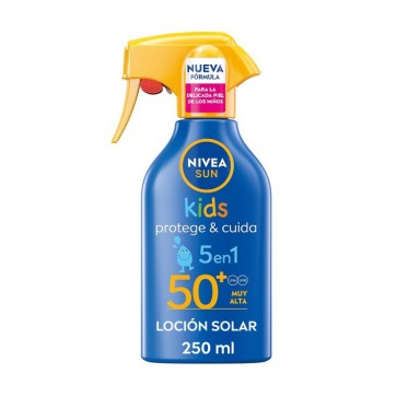 nivea sun ni&ntilde;os protege & cuida f50+ 250 ml. pistola