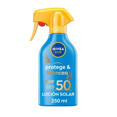 nivea pistola protege y broncea spf 50 250 ml