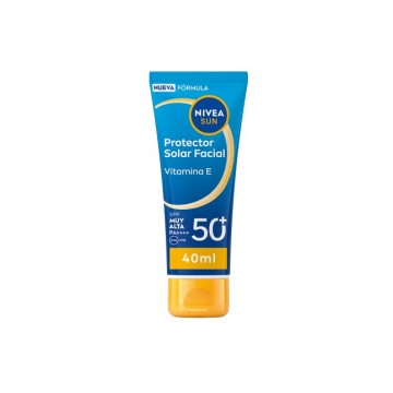 nivea sun protector solar facial f50+ 40 ml.