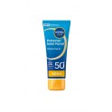 nivea sun protector solar facial f50+ 40 ml.
