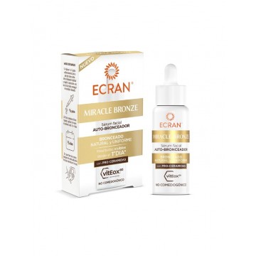 ecran miracle bronze autobronceador facial 50 ml