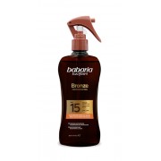 Babaria bronze 300 ml aceite Monoï Tahiti pistola F-15