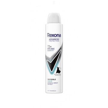 Rexona Advanced Protection Invisible Aqua desodorante Spray 200 ml. woman