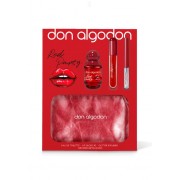 Don Algodon Red Party bolso (edt 30ml + brillo de labios + eyeliner con brillo)
