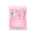 Don Algodon La Vie en Rose neceser (edt 30ml + crema manos + iluminador)