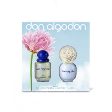 Don Algodon edt 100 vapo + ambientador flor 50 ml