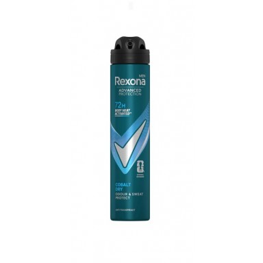 Rexona For Men Advanced Protection 72H Cobalt Dry desodorante Spray 200 ml.